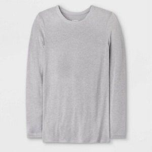 Long Sleeve Thermal Undershirt Goodfellow & Co™ Gravel Gray Size XL 46/48